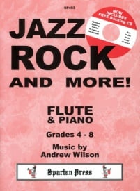 Wilson: Jazz Rock and More for Flute published by Spartan Press (Book & CD)