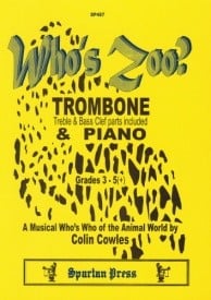 Cowles: Who's Zoo? for Trombone published by Spartan