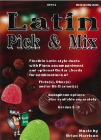 Latin Pick & Mix for Flexible Wind Duets published by Spartan