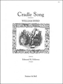 Byrd: Cradle Song in F published by Stainer and Bell