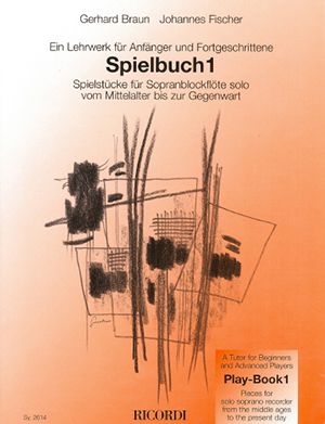 Spielbuch 1 for Descant Recorder published by Ricordi