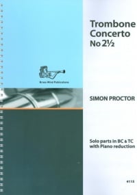 Proctor: Concerto No. 2½ for Trombone published by Brasswind