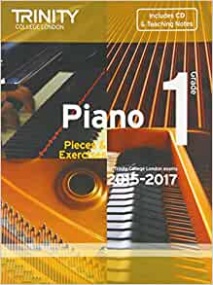 Trinity College London: Piano Exam Pieces & Exercises 2015-2017 Grade 1 (Book &CD)
