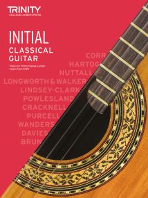 Trinity Initial Classical Guitar Exam Pieces From 2020