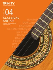 Trinity Grade 4 Classical Guitar Exam Pieces From 2020