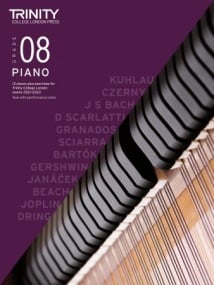 Trinity College London: Piano Exam Pieces & Exercises from 2021 - Grade 8 (Book Only)