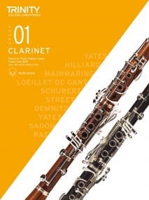 Trinity Clarinet Exam Pieces Grade 1 from 2023