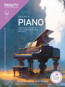 Trinity College London: Piano Exam Pieces Plus Exercises from 2023 - Grade 3 (Extended Edition)