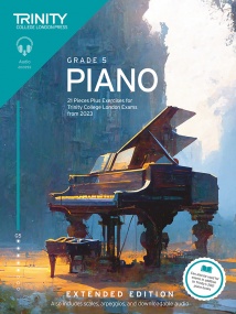 Trinity College London: Piano Exam Pieces Plus Exercises from 2023 - Grade 5 (Extended Edition)