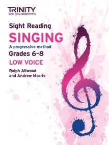 Trinity College Sight Reading Singing: Grade 6 - 8 (Low Voice)