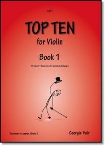 Vale: Top Ten Book 1 for Violin (Initial - Grade 2) published by Hey Presto