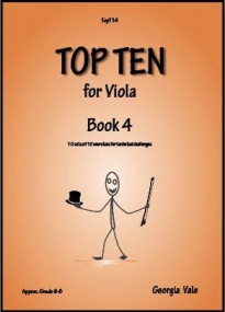 Vale: Top Ten Book 4 for Viola (Grade 6 - 8) published by Hey Presto