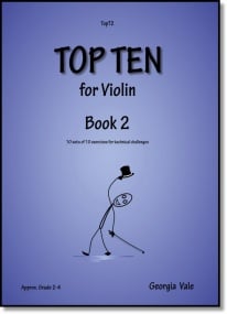 Vale: Top Ten Book 2 for Violin (Grade 2 - 4) published by Hey Presto