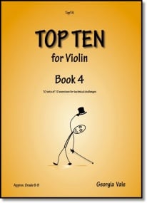 Vale: Top Ten Book 4 for Violin (Grade 6-8) published by Hey Presto