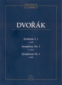 Dvorak: Symphony No 1 in C Minor Study Score published by Barenreiter