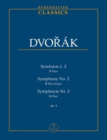 Dvorak: Symphony No 2 in Bb Study Score published by Barenreiter