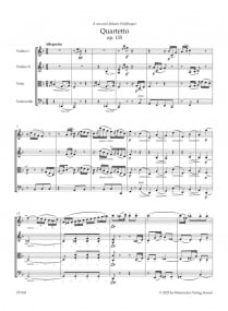 Beethoven: String quartet F major Opus 135 (Study Score) published by Barenreiter