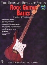 Ultimate Beginner Series: Rock Guitar Basics published by Warner (Book & CD)