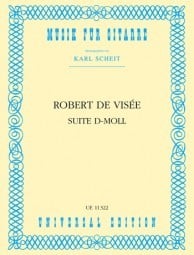 Vise: Suite in D Minor for Guitar published by Universal