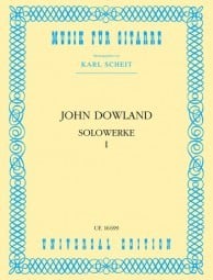 Dowland: Solo Works for Guitar 1 published by Universal