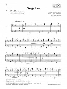 Sleigh Ride For Two - Piano Duets published by Universal