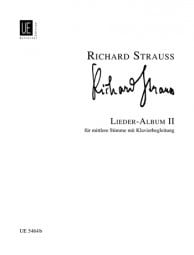 Strauss: Complete Songs (Lieder) Volume 2 Medium Voice published by Universal Edition