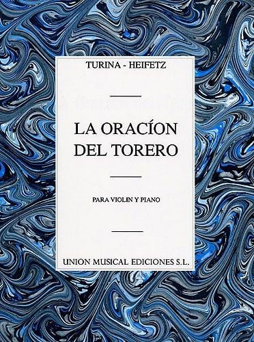 Turina: La Oracion Del Torero for Violin published by UME