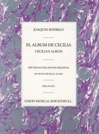 Rodrigo: El Album De Cecilia for Piano published by UME