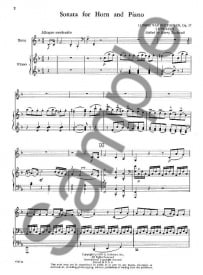 Beethoven: Sonata in F Opus 17 for French Horn published by Schirmer