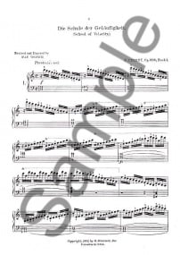 Czerny: School of Velocity Opus 299 for Piano published by Schirmer
