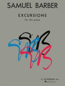 Barber: Excursions Opus 20 for Piano published by Schirmer