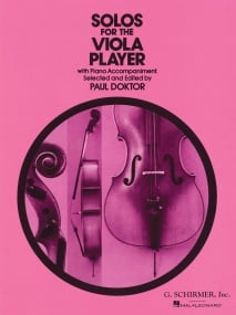 Solos for The Viola Player published by Schirmer