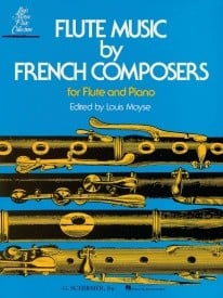 Flute Music by French Composers published by Schirmer