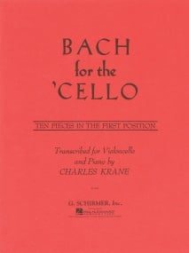 Bach For The Cello published by Schirmer