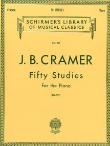 Cramer: Fifty Selected Studies for Piano published by Schirmer