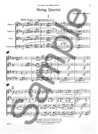 Barber: String Quartet Opus 11 (Study Score) published by Schirmer
