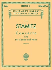 Stamitz: Concerto in Eb for Clarinet published by Schirmer
