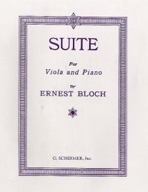 Bloch: Suite for Viola published by Schirmer