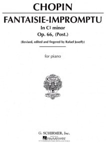 Chopin: Fantasie Impromptu in C# Minor Opus 66 for Piano published by Schirmer