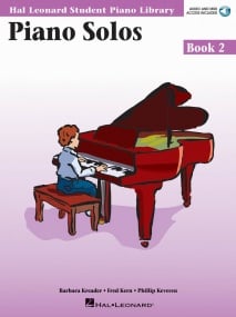 Hal Leonard Student Piano Library: Piano Solos Level 2 (Book/Online Audio)