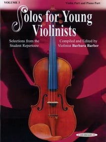 Solos for Young Violinists Volume 3 published by Alfred