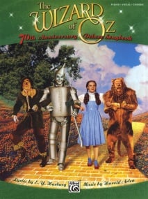 Wizard of Oz 70th Anniversary Deluxe Songbook published by Alfred