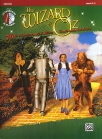 Wizard of Oz Instrumental Solos - Clarinet published by Alfred (Book & CD)