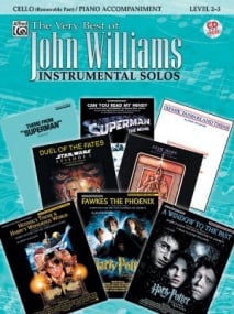 The Very Best of John Williams - Cello published by Alfred (Book & CD)