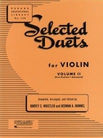 Selected Duets Volume 2 for Violin published by Rubank
