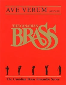 Mozart: Ave Verum for Brass Quintet published by Hal Leonard
