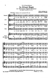 Southall: In Silent Night SATB published by Hal Leonard