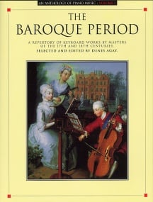 Anthology of Piano Music Volume  1 - The Baroque Period published by Wise