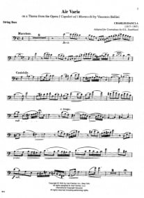 Festival Performance Solos for Double Bass published by Carl Fischer