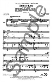 Endless Love SATB published by Hal Leonard